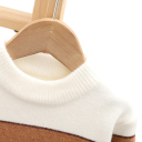 Gestreifter Kinderpullover mit Rundhalsausschnitt Langarm Polyester Acetat Bunte Streifen Herbst- und Winterstrickpullover für Jungen 7