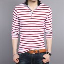 Gestreiftes Herren-Poloshirt J2613 15