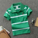 Gestreiftes Poloshirt für Jungen T2501 11