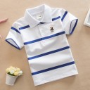 Gestreiftes Poloshirt für Jungen T2501 15