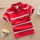 Gestreiftes Poloshirt für Jungen T2501 13