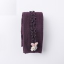 Gestrickte Leggings für Mädchen T2475 8