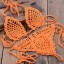 Gestrickter Mikro-Bikini für Damen P1067 12