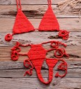 Gestrickter Mikro-Bikini für Damen P739 6