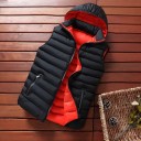 Gewatteerd capuchonvest voor heren 9