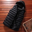 Gewatteerd capuchonvest voor heren 6