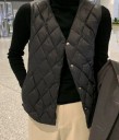 Gewatteerd damesvest P1985 2