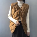 Gewatteerd damesvest P2181 5