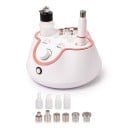 Gezichtpeeling apparaat 3-in-1 met zuigkracht 60 kPa, 220–240 V EU, diamant microdermabrasie, wit, voor mee-eters en thuis huidverzorging 1