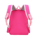 Ghiozdan roz pentru copii 33 x 26 x 11 cm cu motiv Hello Kitty Buzunar principal cu fermoar 3 buzunare frontale 2 buzunare laterale Potrivit de la 5 ani 2