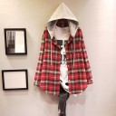 Giacca a quadri da donna P2535 1