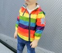 Giacca a vento a righe per bambini 3