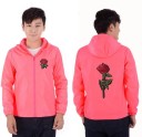 Giacca autunnale da uomo con rosa J3162 9