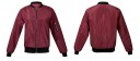 Giacca bomber leggera da donna per primavera e autunno Colletto e orli a costine Tasca con zip sul braccio Tasche laterali Zip metallica 10