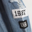 Giacca di jeans da donna in un design interessante 3