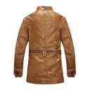 Giacca di pelle da uomo F1305 2