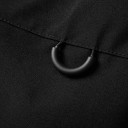 Giacca impermeabile e antivento con cappuccio e zip, tre tasche con zip e maniche e orlo regolabili unisex 15