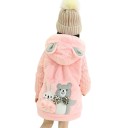 Giacca in peluche per ragazze J1270 13