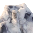 Giacca invernale da donna con colletto alto in peluche Giacca calda in poliestere e cashmere Chiusura con zip Tasche pratiche Aspetto elegante invernale 5