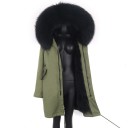 Giacca invernale da donna con pelliccia P1729 5