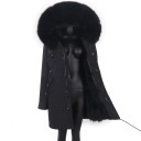 Giacca invernale da donna con pelliccia P1729 11