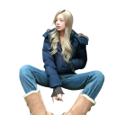 Giacca invernale da donna in cotone Giacca calda con cappuccio e pelliccia Collo alto con zip e bottoni Tasche pratiche per l'inverno 3