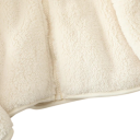 Giacca invernale da donna in poliestere Giacca calda in pile con colletto alto Chiusura con zip Materiale morbido e caldo Abbigliamento invernale comodo 4