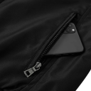 Giacca invernale da uomo spessa e calda con zip e collo alto in POLIESTERE, giacca autunnale casual disponibile in vari colori 3