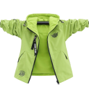 Giacca invernale per ragazzi con cappuccio Giacca imbottita calda con zip e tasche con zip Abbigliamento comodo per l'autunno e l'inverno Cotone e poliestere 7