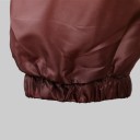 Giacca leggera da donna con cappuccio per primavera e autunno Sfumatura di colore ombré Chiusura con zip Due tasche con zip Polsini 16