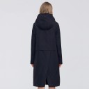 Giacca lunga da donna con cappuccio 2