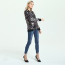 Giacca primaverile da donna con paillettes 4