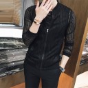 Giacca trasparente da uomo J1455 4