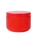 Gift Box for Small Items with Lid Diameter 5.4 × 4 cm Metal Round Container Compact Box for Jewellery Small Items and Candle Making 1
