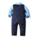 Gilet, chemise et pantalon pour garçon B1326 2