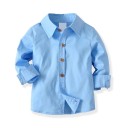 Gilet, chemise et pantalon pour garçon B1326 4