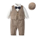 Gilet, chemise et pantalon pour garçon B1344 2
