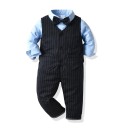 Gilet, chemise et pantalon pour garçon B1367 3