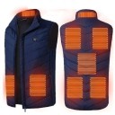 Gilet d'hiver chauffant pour homme 8 zones T1166 2