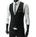 Gilet da uomo elegante - Nero 2