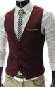 Gilet da uomo elegante - Rosso 2