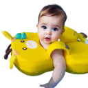 Gilet de sauvetage pour bébés Accessoire de natation pour enfants de 6 à 36 mois Gilet girafe pour bébés 40 x 38 x 10 cm 2