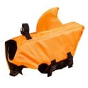 Gilet de sauvetage pour chien avec aileron et rembourrage en mousse Longueur du dos 50 cm Tour de poitrine 80 à 90 cm et tour de cou 60 à 70 cm Pour chiens de 40 à 50 kg 2