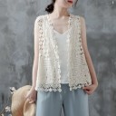 Gilet en dentelle pour femme P1909 2