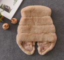 Gilet en fausse fourrure pour fille J2498 5