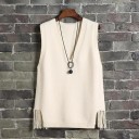 Gilet en tricot pour femmes avec franges 7