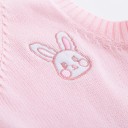 Gilet en tricot pour femmes avec un lapin 4
