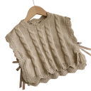 Gilet en tricot pour filles Top en coton sans manches pour le printemps et l'automne Gilet d'enfant coréen à la mode disponible en plusieurs couleurs 5