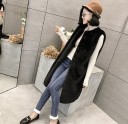 Gilet femme en fausse fourrure P2494 3
