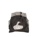 Gilet in maglia per bambini Maglione di cotone senza maniche Grigio scuro con anatra disegnata Gilet carino per la primavera e l'autunno 7